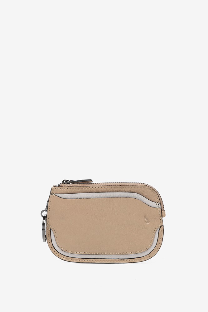 Abbacino Tarjetero En Piel Camel