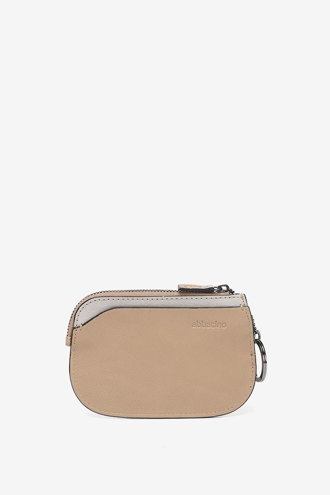 Abbacino Tarjetero En Piel Camel