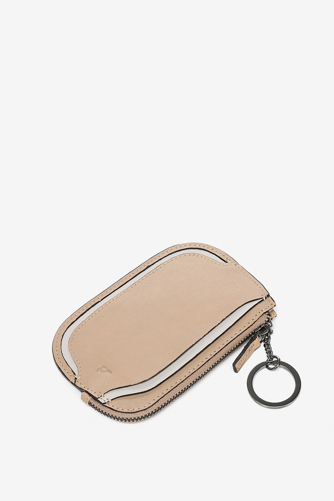 Abbacino Tarjetero En Piel Camel