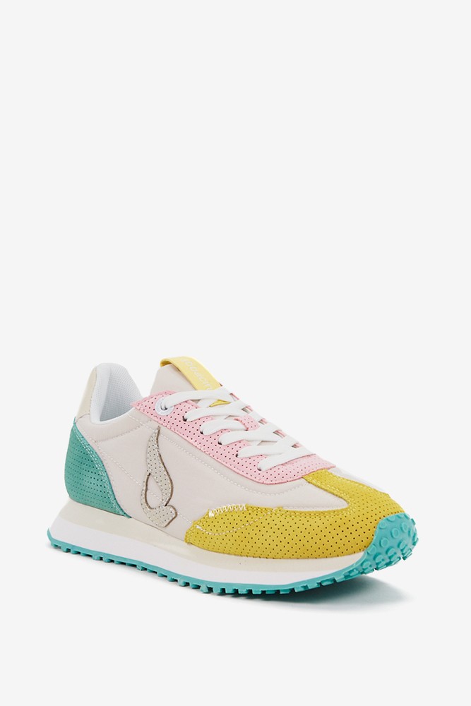 Abbacino Zapatilla De Mujer Troquelada En Gris