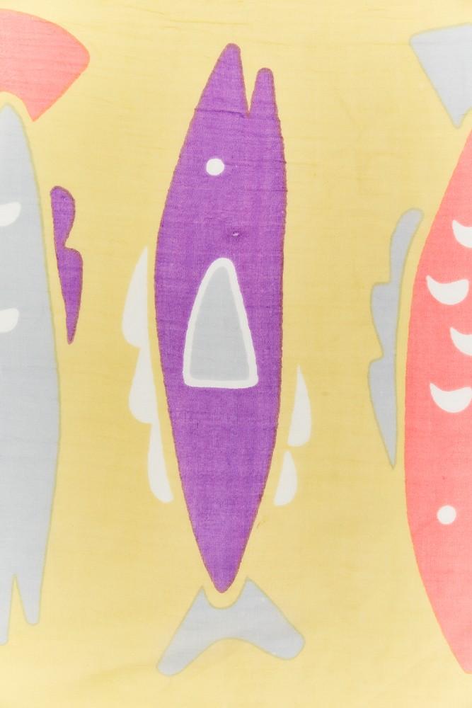 Abbacino Bandana Con Estampado De Peces En Amarillo