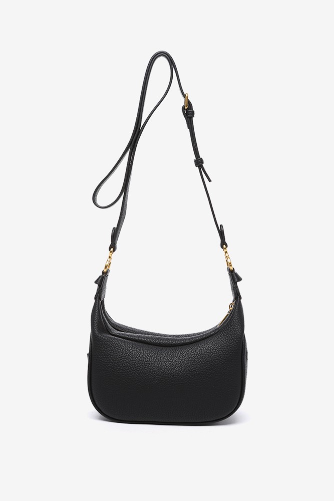 Abbacino Bandolera Con Borla En Materiales Reciclados Negro