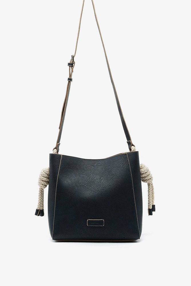 Abbacino Bandolera De Mujer Con Asa Anudada En Azul