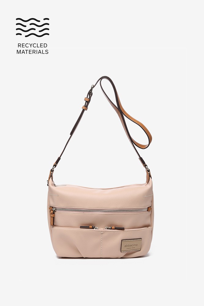 Abbacino Bandolera De Mujer En Materiales Reciclados Rosa