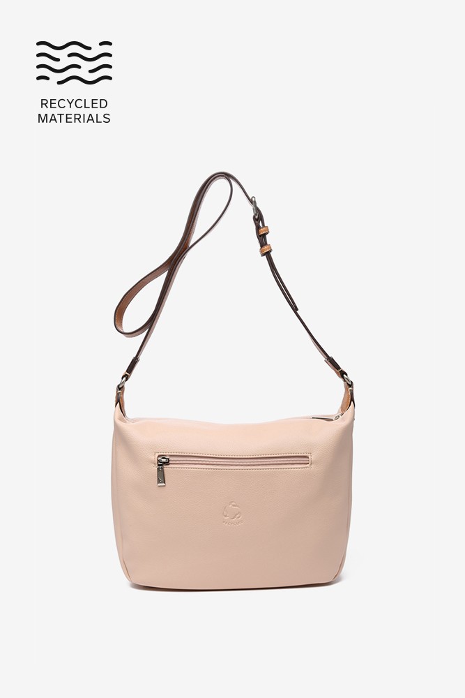 Abbacino Bandolera De Mujer En Materiales Reciclados Rosa