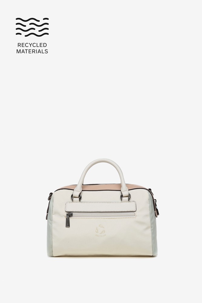 Abbacino Bandolera De Mujer En Tejidos Reciclados Beige