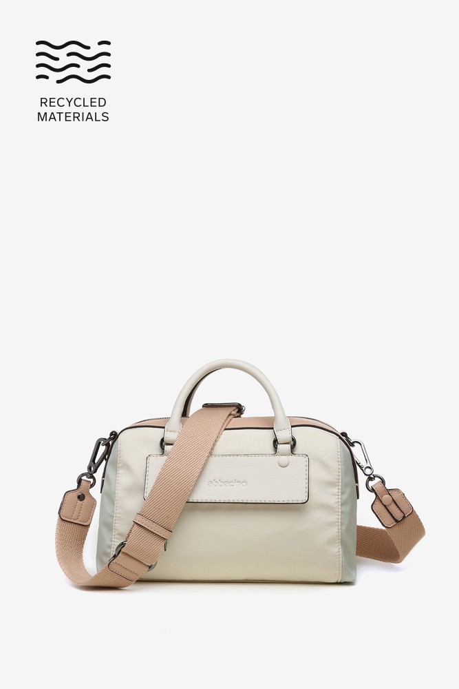 Abbacino Bandolera De Mujer En Tejidos Reciclados Beige