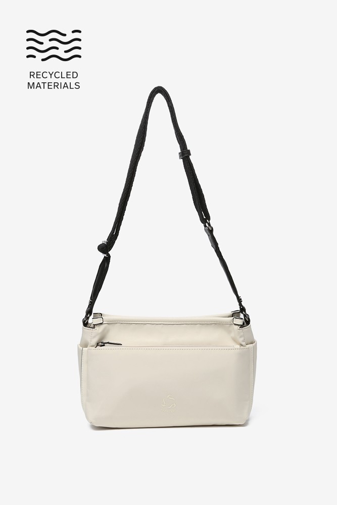 Abbacino Bandolera De Mujer En Tejidos Reciclados Beige