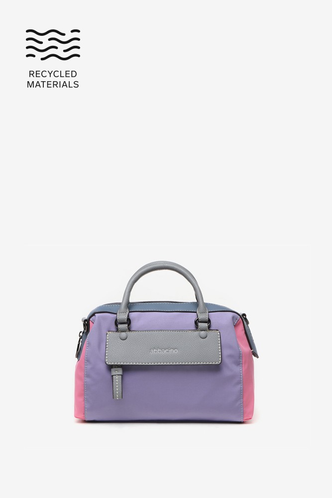 Abbacino Bandolera De Mujer En Tejidos Reciclados Lavanda