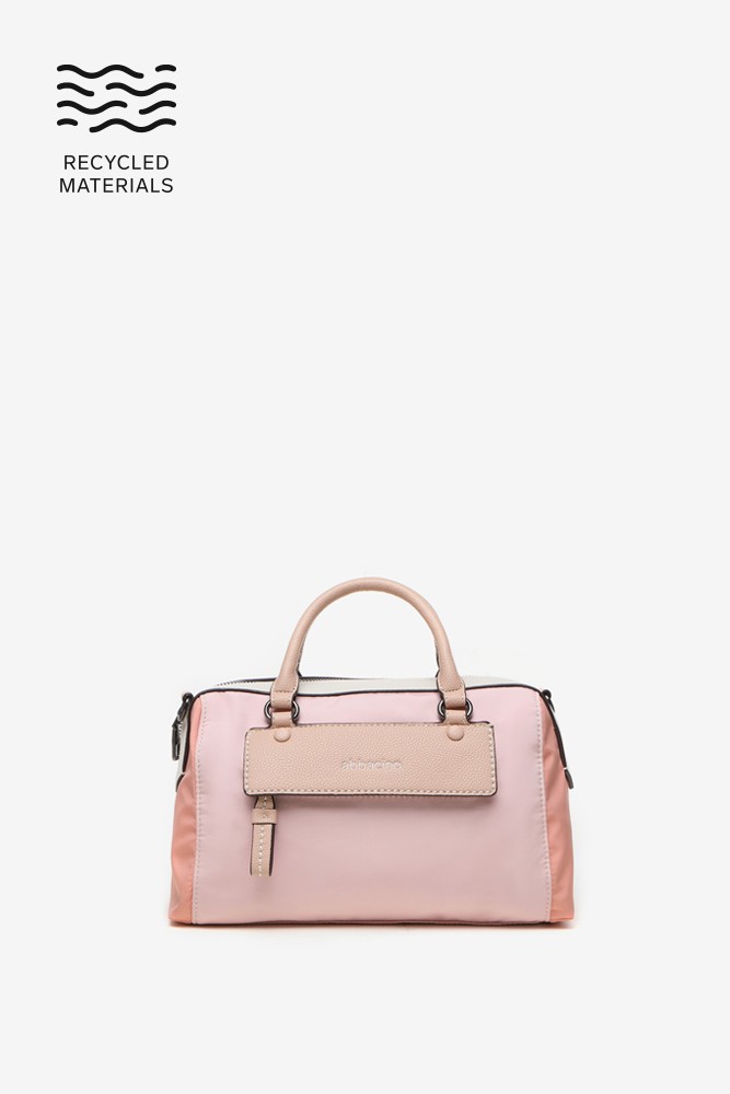 Abbacino Bandolera De Mujer En Tejidos Reciclados Rosa