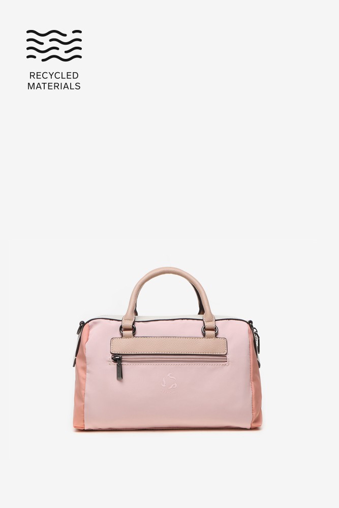 Abbacino Bandolera De Mujer En Tejidos Reciclados Rosa