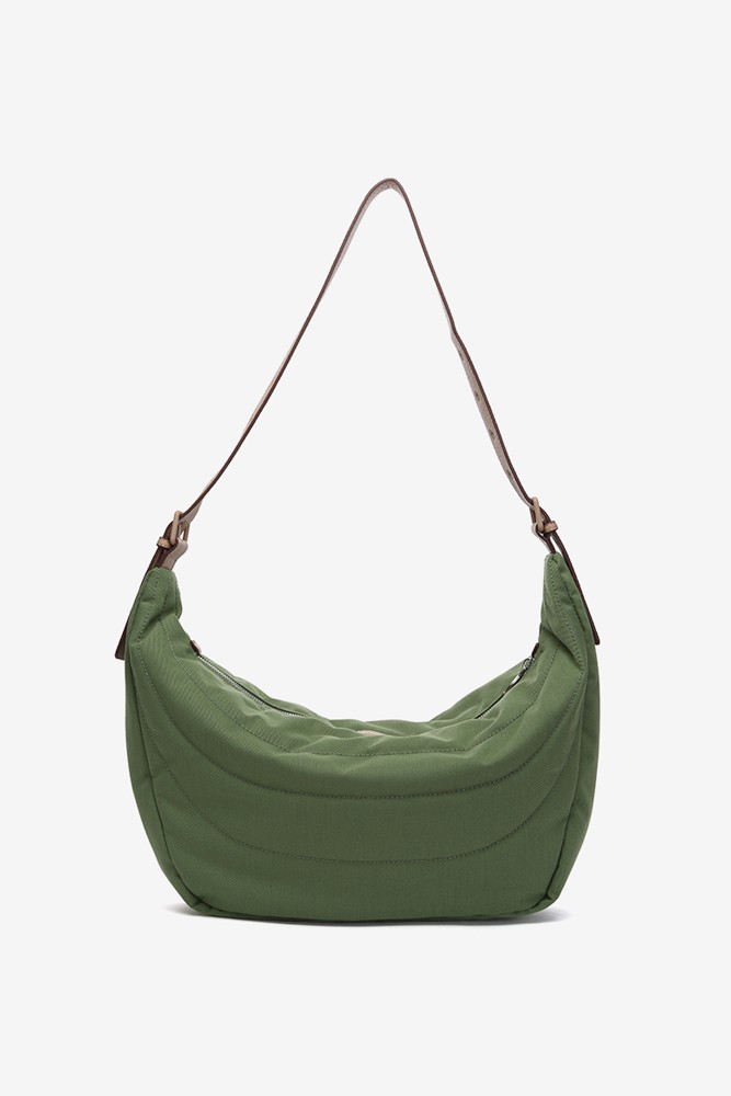 Abbacino Bandolera En Materiales Reciclados Y Acolchados Verde