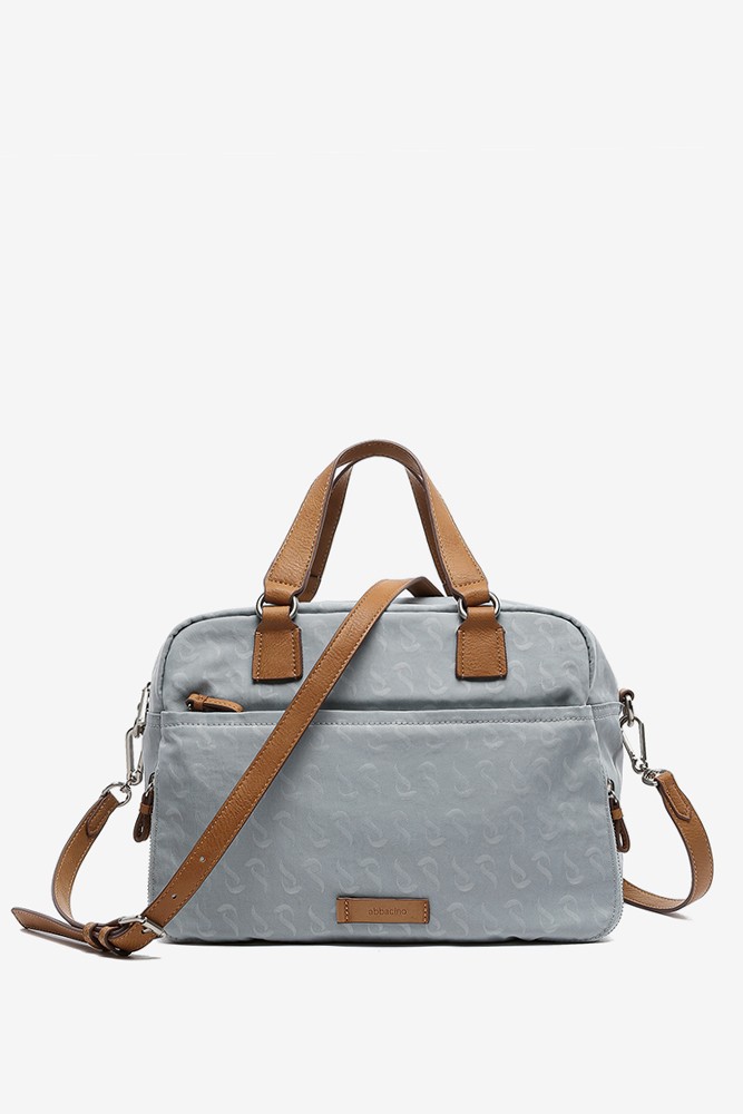 Abbacino Bolso Bowling De Mujer Jacquard En Azul Claro