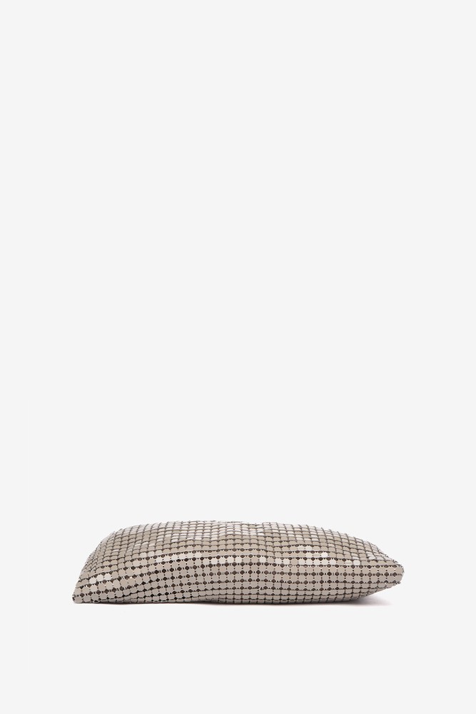 Abbacino Bolso De Hombro De Malla Metálica En Beige