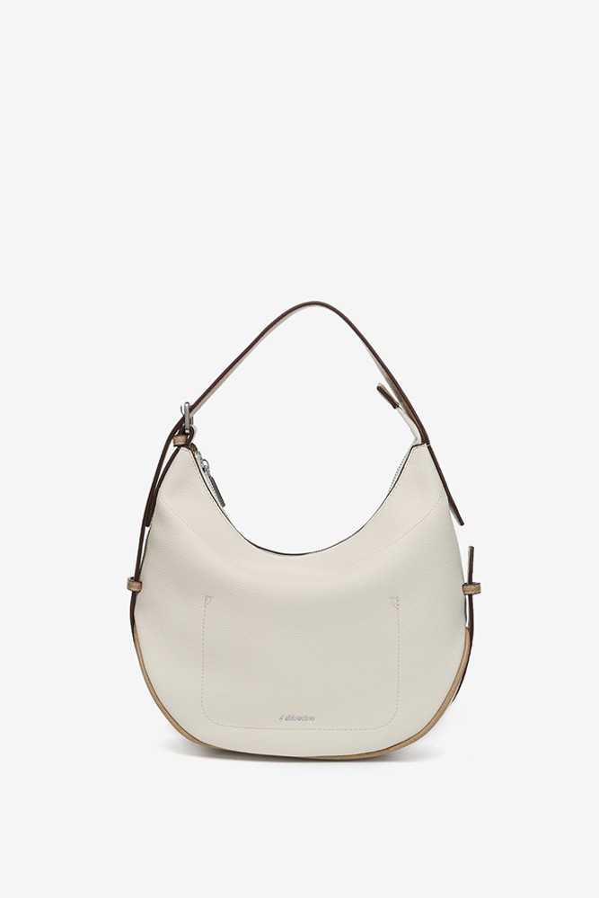 Abbacino Bolso De Hombro En Materiales Reciclados Beige