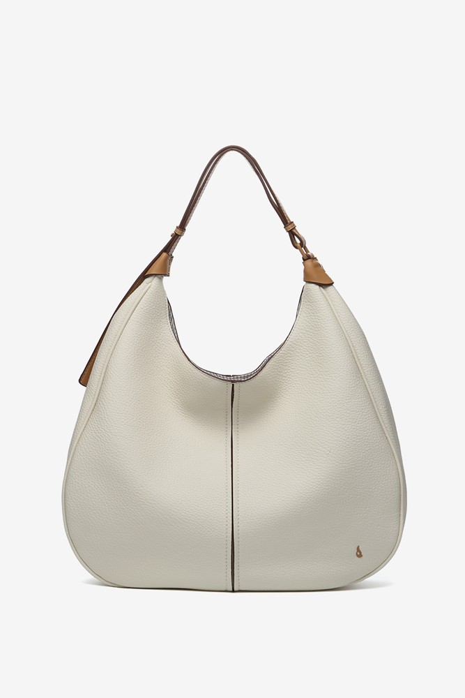 Abbacino Bolso De Hombro En Materiales Reciclados Beige