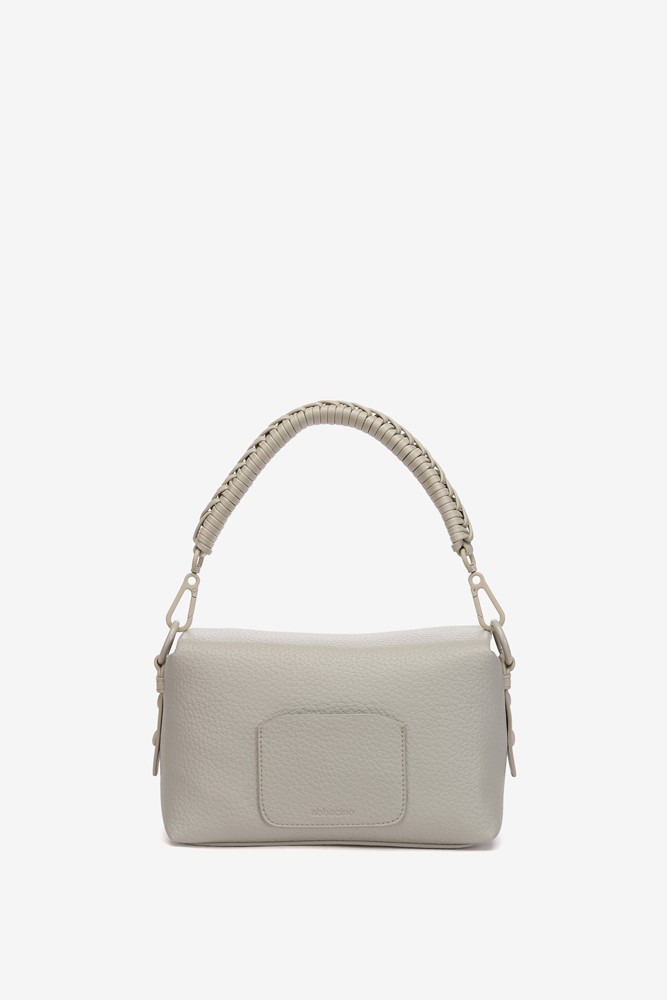 Abbacino Bolso De Hombro En Materiales Reciclados Gris