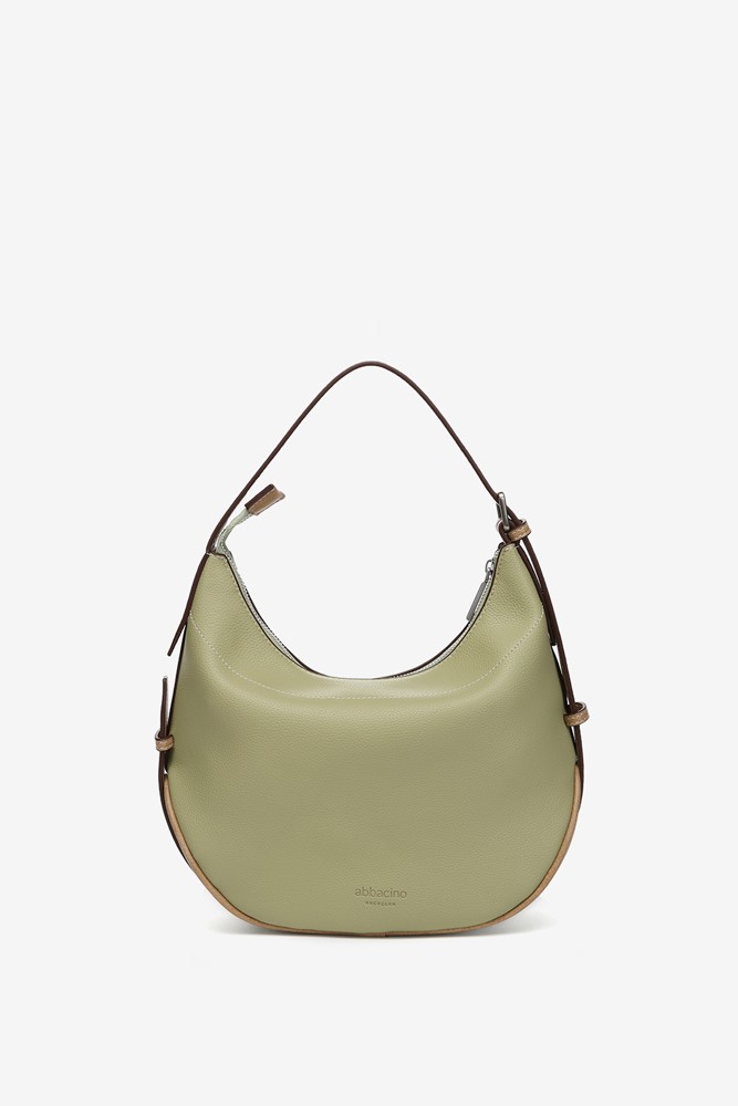 Abbacino Bolso De Hombro En Materiales Reciclados Verde