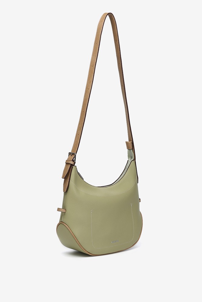 Abbacino Bolso De Hombro En Materiales Reciclados Verde