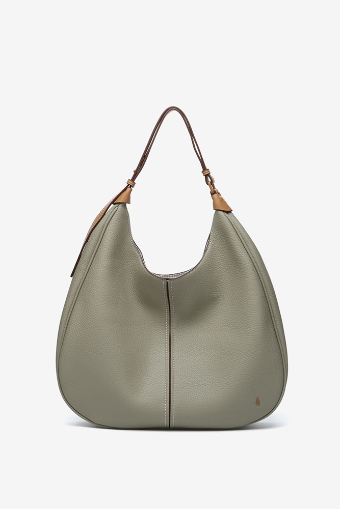 Abbacino Bolso De Hombro En Materiales Reciclados Verde