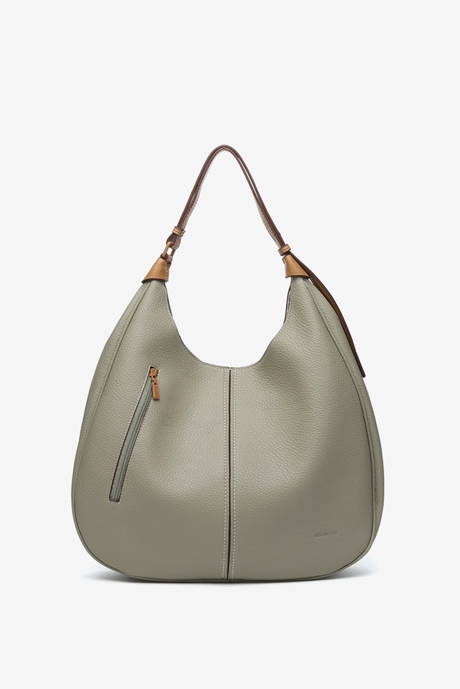 Abbacino Bolso De Hombro En Materiales Reciclados Verde