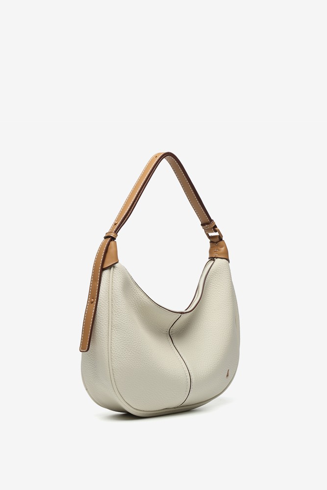Abbacino Bolso De Hombro Pequeño En Materiales Reciclados Beige
