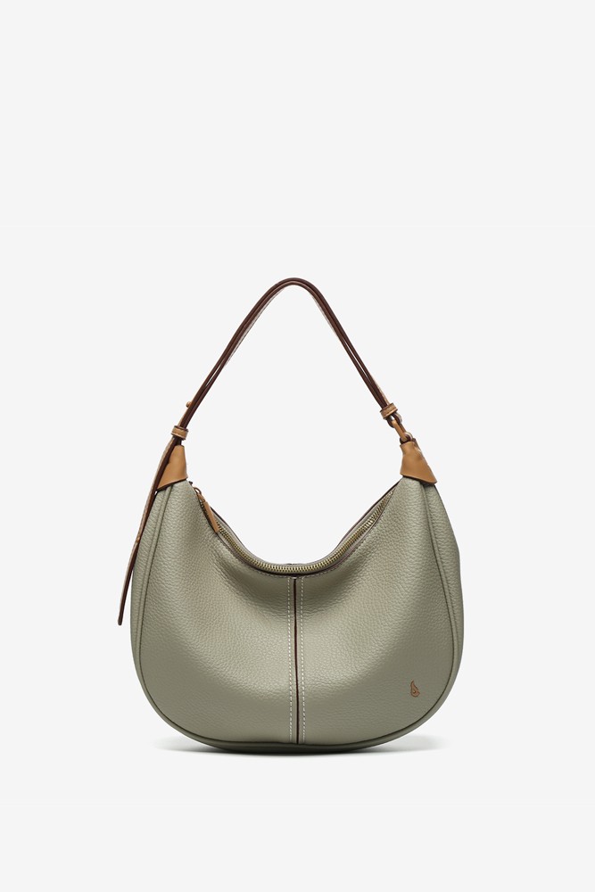 Abbacino Bolso De Hombro Pequeño En Materiales Reciclados Verde