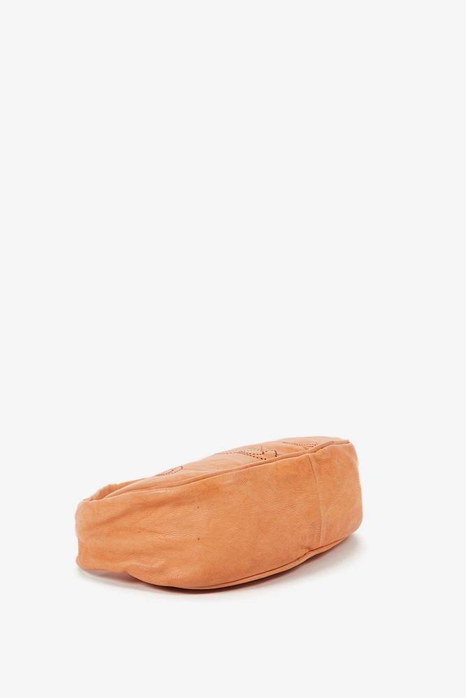 Abbacino Bolso De Mano De Mujer En Piel Troquelada Naranja