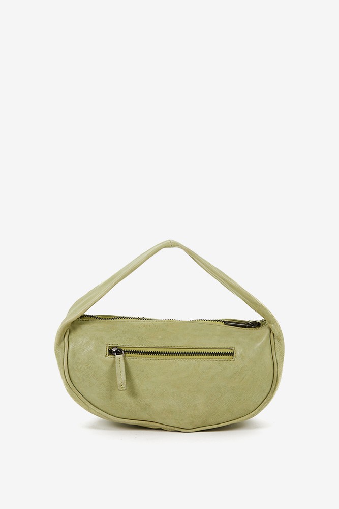 Abbacino Bolso De Mano De Mujer En Piel Troquelada Verde