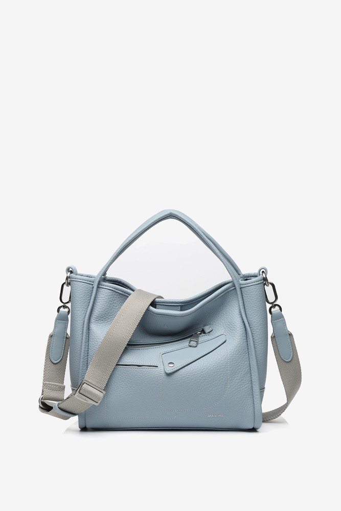 Abbacino Bolso De Mano En Materiales Reciclados Azul