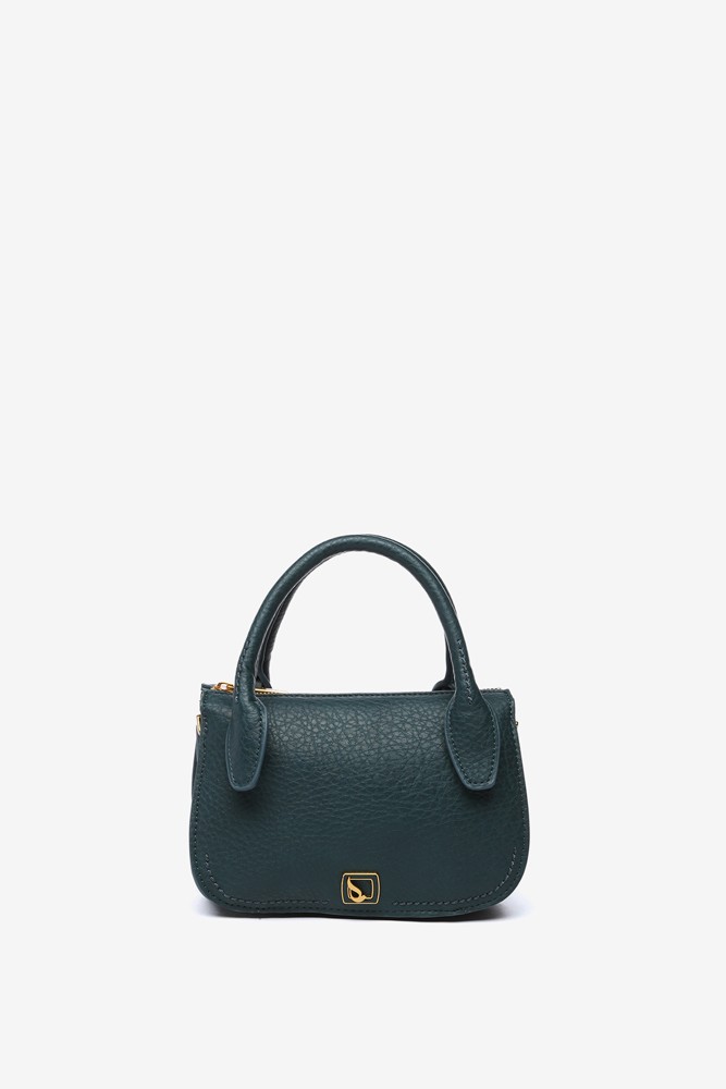 Abbacino Bolso De Mano Pequeño En Materiales Reciclados Azul