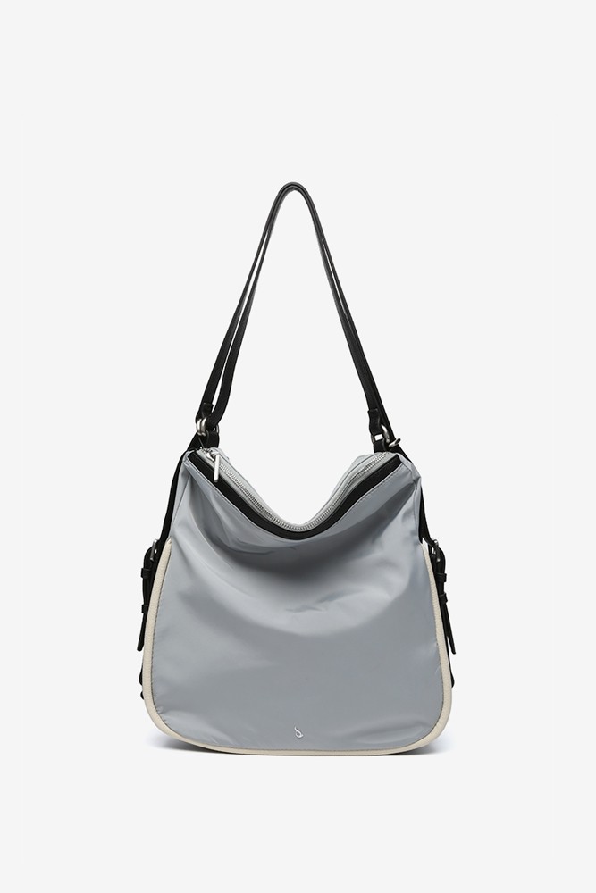 Abbacino Bolso - Mochila En Materiales Reciclados Gris