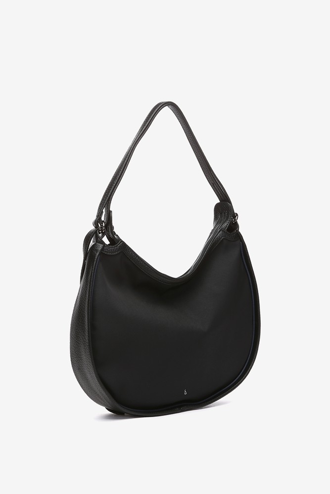 Abbacino Bolso - mochila en materiales reciclados negro