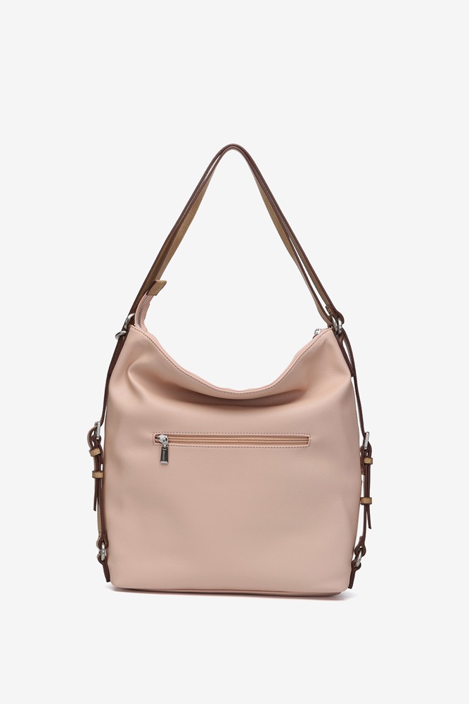 Abbacino Bolso - Mochila En Materiales Reciclados Rosa