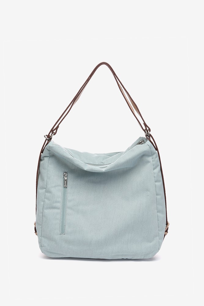 Abbacino Bolso - Mochila En Materiales Reciclados Y Acolchados Azul