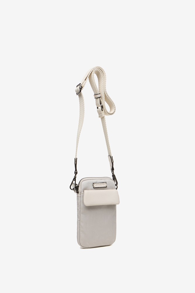 Abbacino Bolso para el móvil con estampado en beige