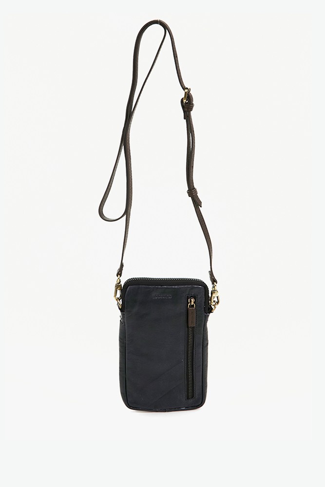 Abbacino Bolso Para El Móvil De Mujer De Piel Negro