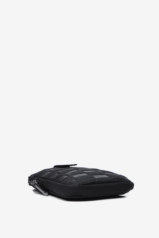 Abbacino Bolso Para El Móvil De Mujer En Nylon Acolchado Negro