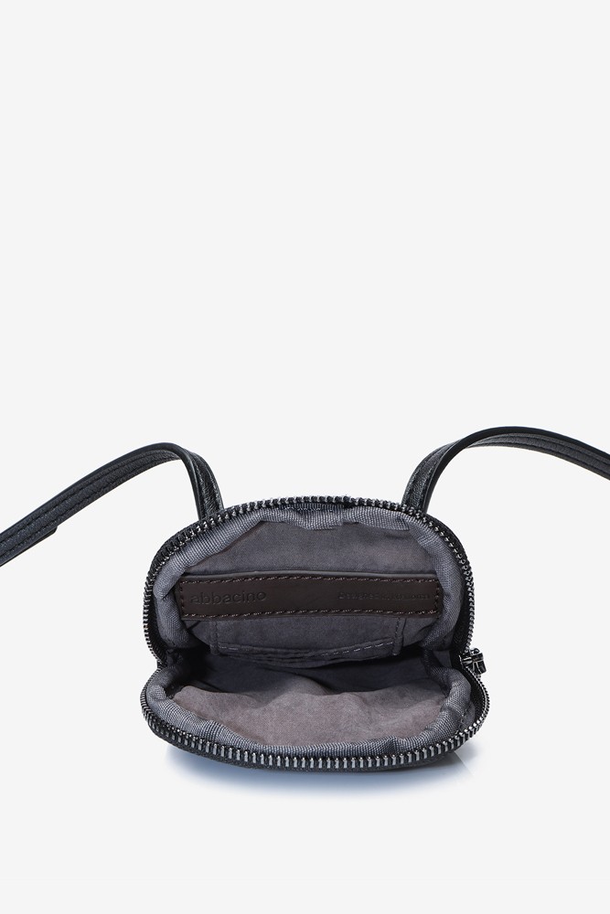Abbacino Bolso Para El Móvil De Mujer En Nylon Acolchado Negro