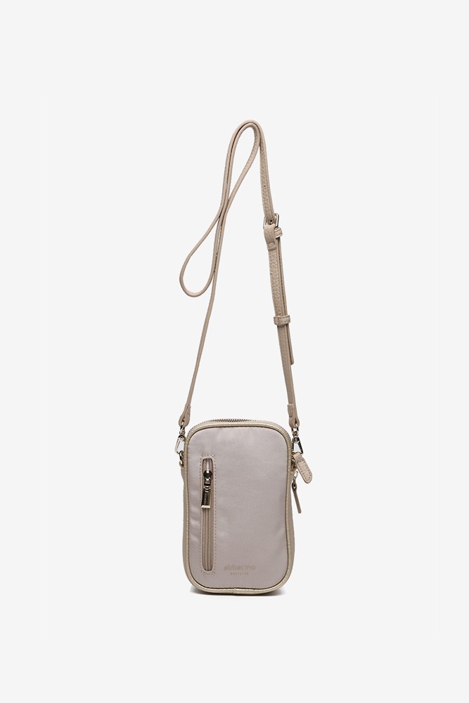 Abbacino Bolso Para El Móvil En Materiales Reciclados Beige