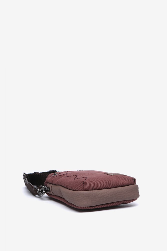 Abbacino Bolso Para El Móvil En Materiales Reciclados Burdeos