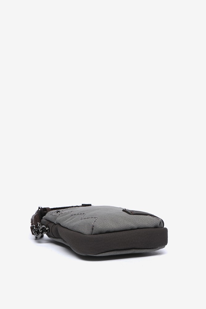 Abbacino Bolso Para El Móvil En Materiales Reciclados Gris