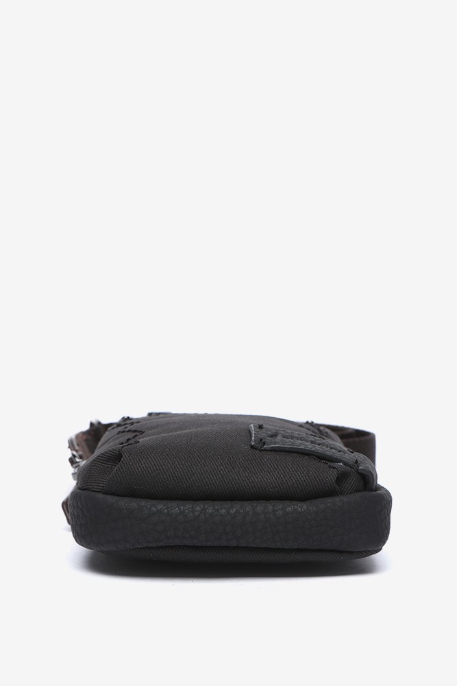 Abbacino Bolso Para El Móvil En Materiales Reciclados Negro