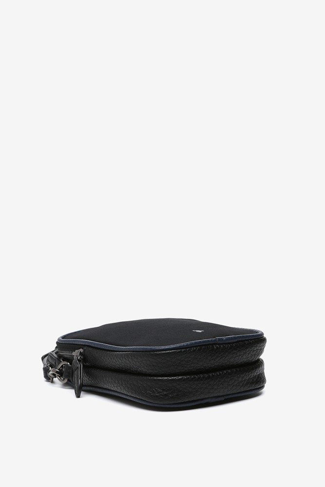 Abbacino Bolso Para El Móvil En Materiales Reciclados Negro