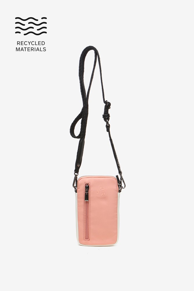 Abbacino Bolso Para El Móvil En Tejidos Reciclados Coral