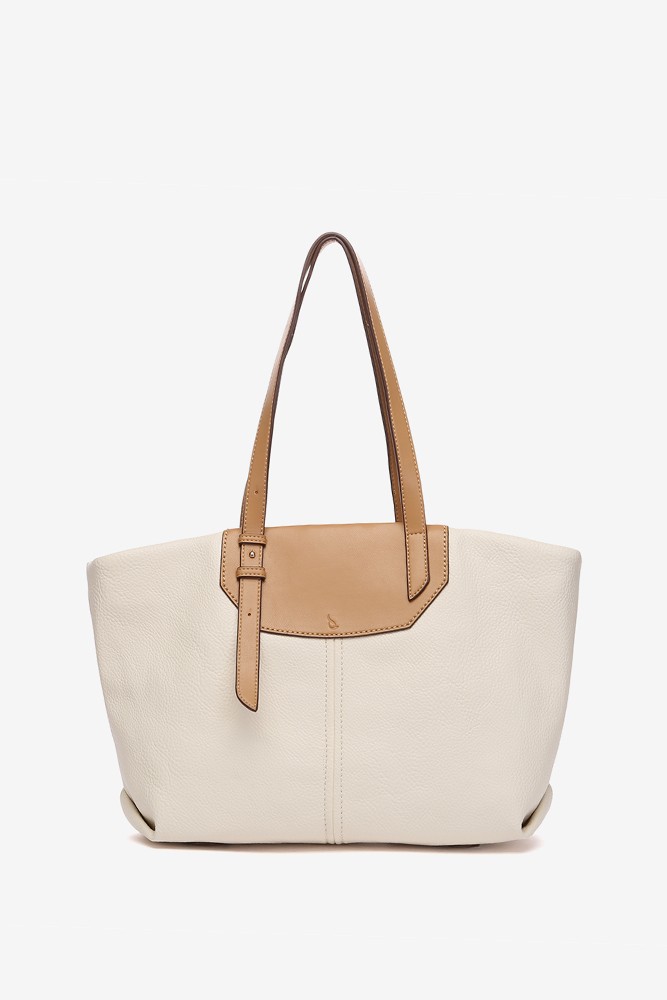 Abbacino Bolso Shopper En Materiales Reciclados Beige
