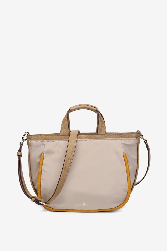 Abbacino Bolso Shopper En Materiales Reciclados Beige