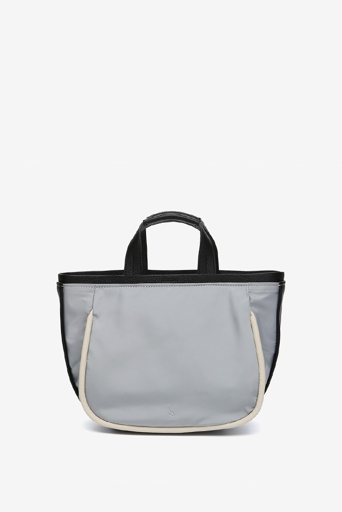 Abbacino Bolso Shopper En Materiales Reciclados Gris