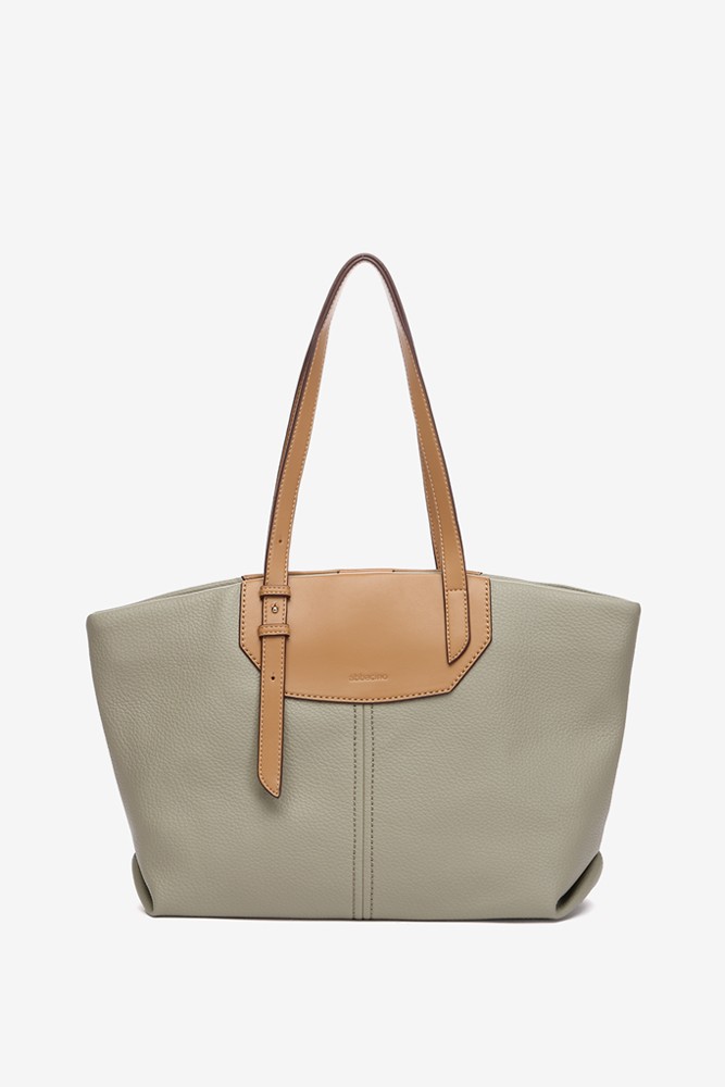 Abbacino Bolso Shopper En Materiales Reciclados Verde