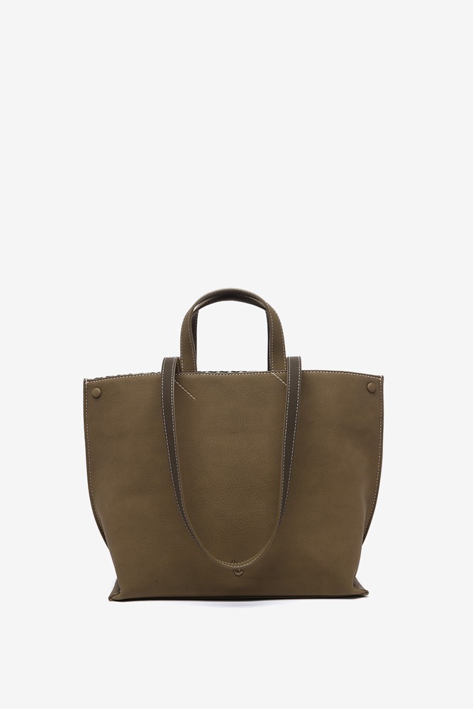 Abbacino Bolso Shopper En Materiales Reciclados Verde